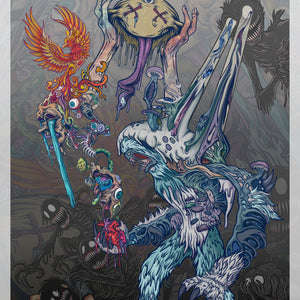 🧊 Limited Edition Sketchy Yeti Art Prints by Sketchy Eddie