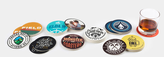 Custom Circle Coasters