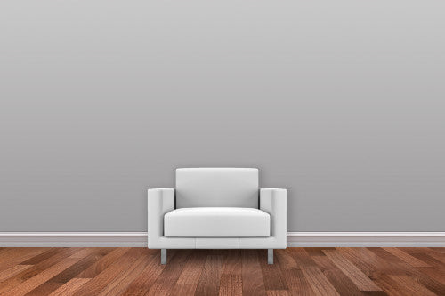 White Vinyl Oval Sticker